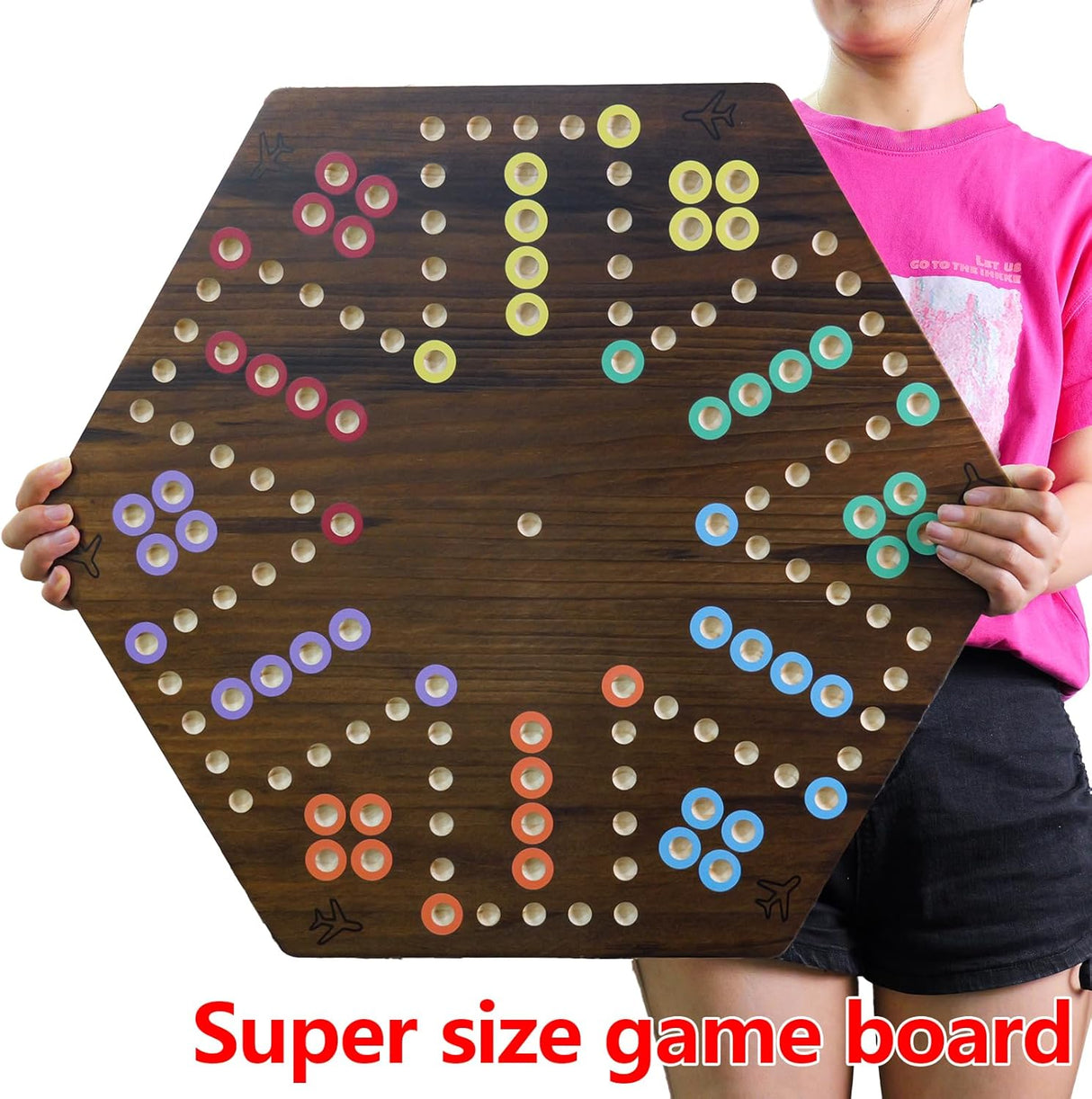 Juego de Mesa Aggravation Extra Grande Wahoo, 4-6 Jugadores
