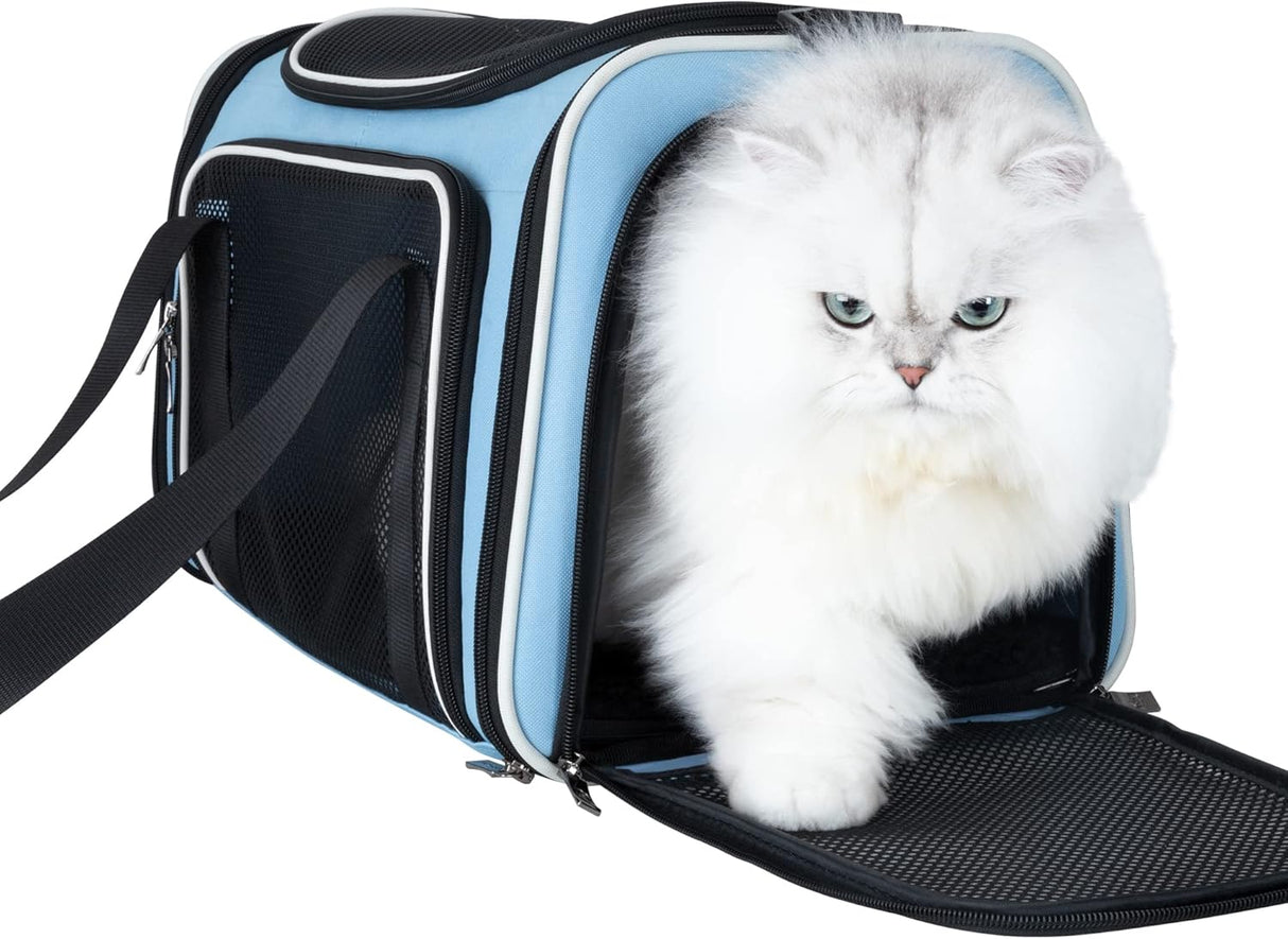 Transportín para gatos y cachorros - Petisfam, Aprobado TSA