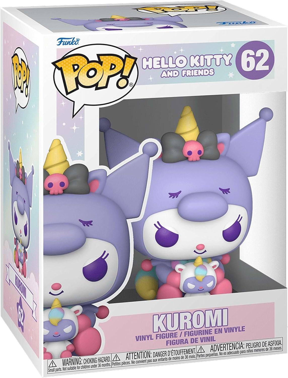 Funko Pop! Sanrio: Hello Kitty - Kuromi Fiesta de Unicornio