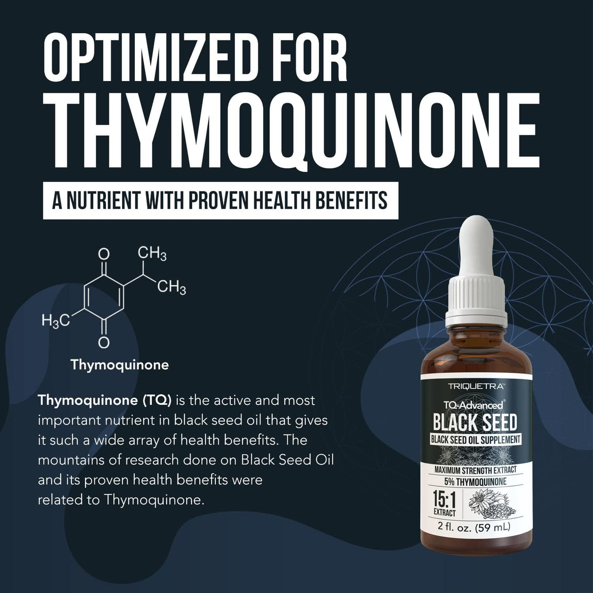 Aceite de Semilla Negra 5% Timoquinona, Concentrado 15:1
