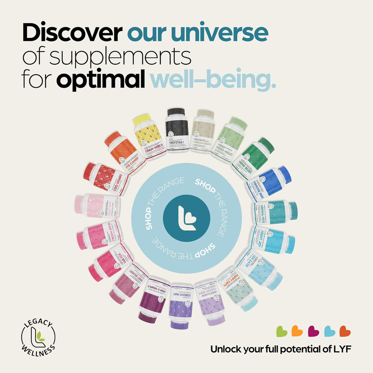 Suplemento para el alivio del estado de ánimo y el estrés