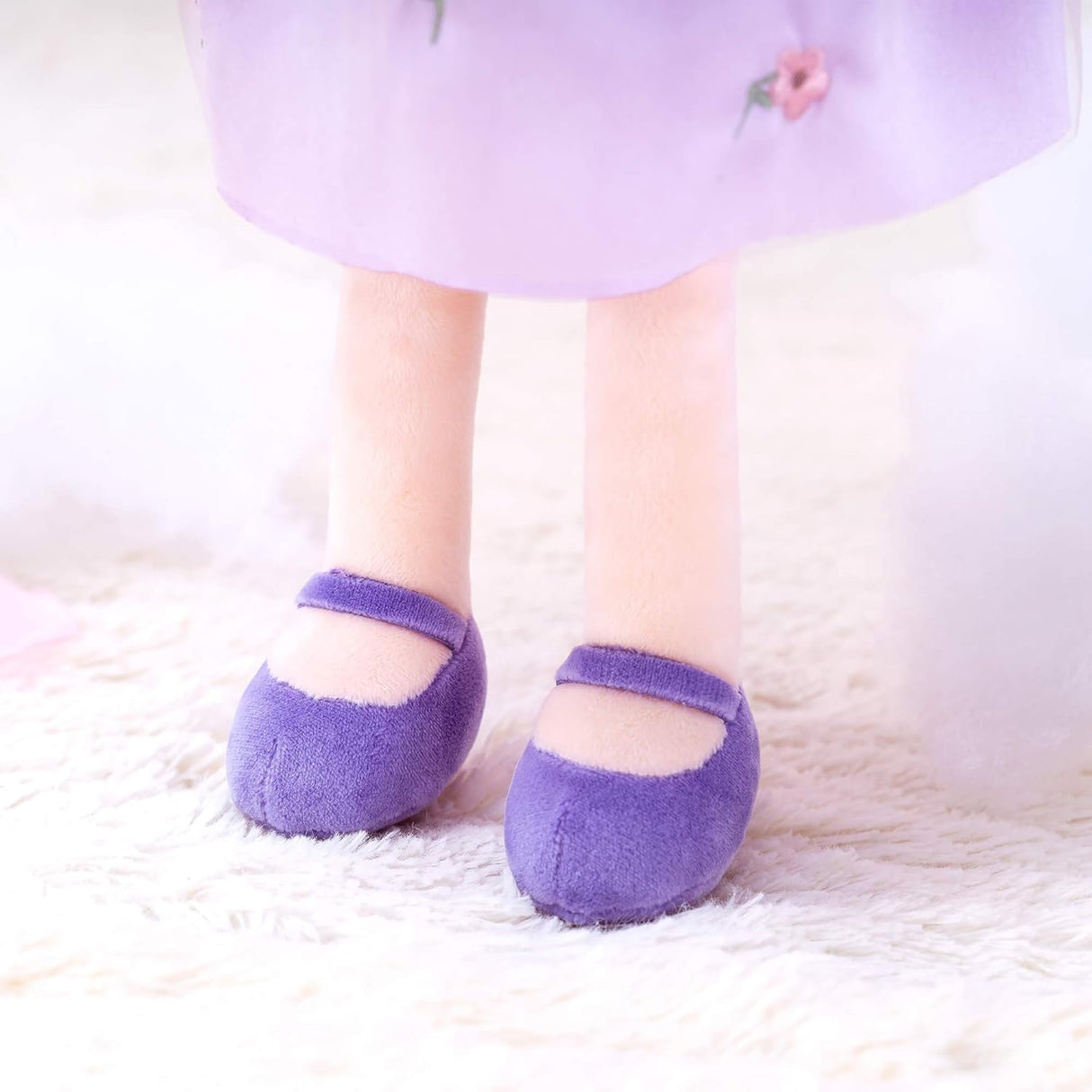 Peluche de Muñequitas para niñas de 16 pulgadas lila