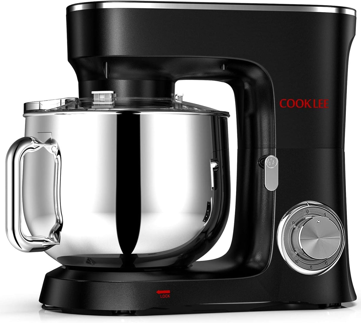 Batidora de Pie COOKLEE 9.5 Qt 660W 10 Velocidades SM-1551