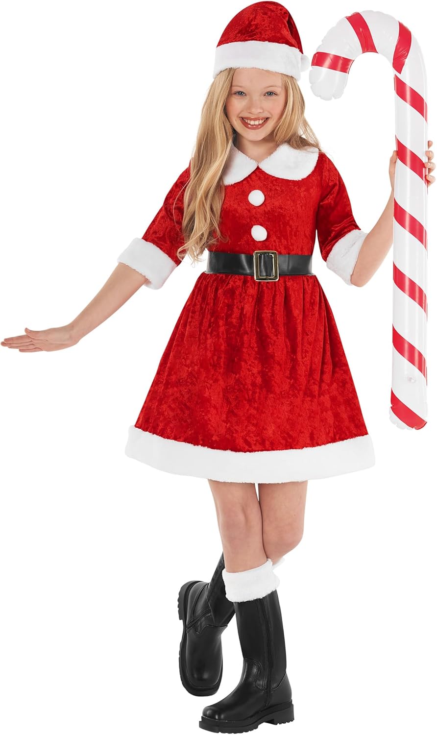 Disfraz de Sra. Claus para Niñas - Morph - Vestido Festivo