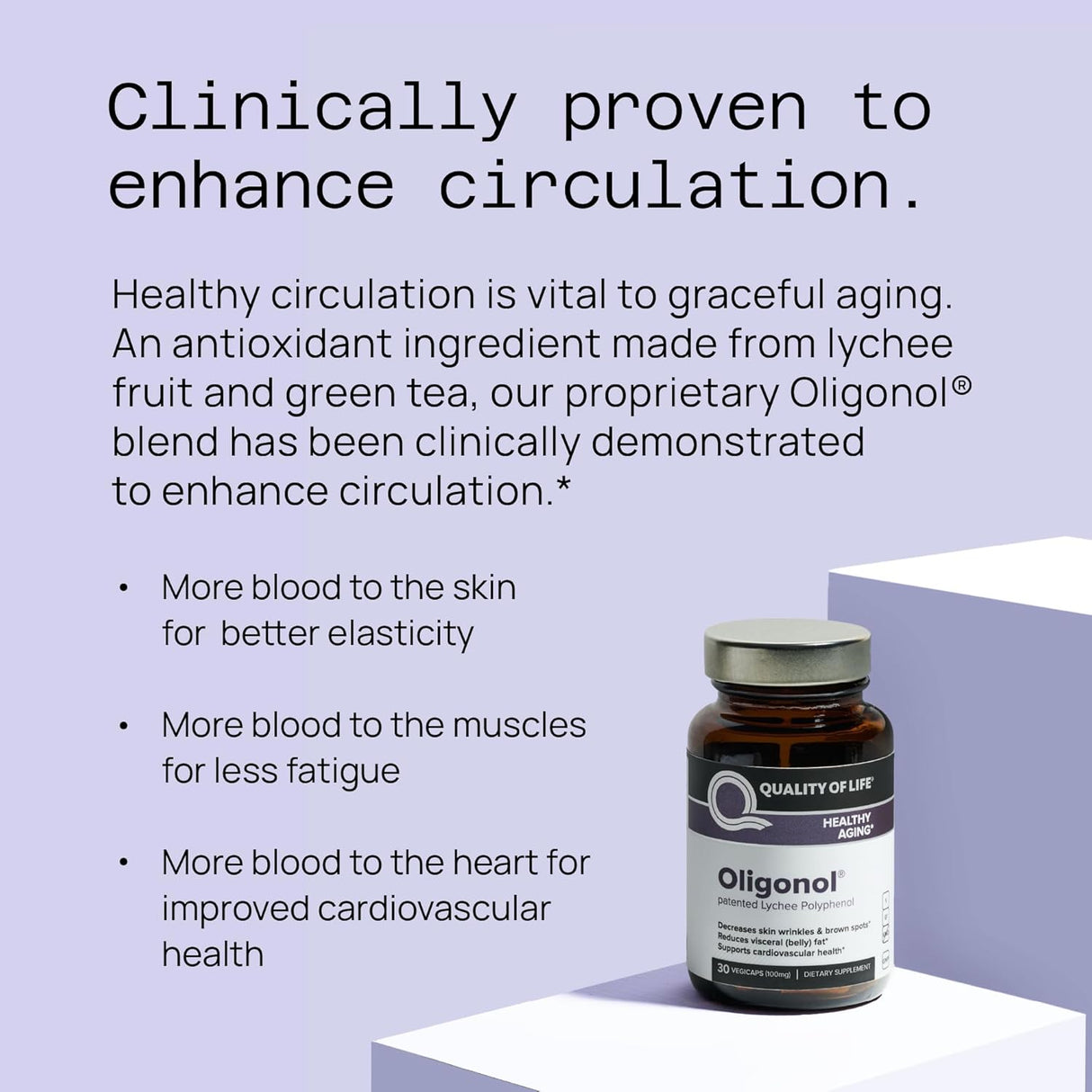 Suplemento antienvejecimiento de primera calidad -