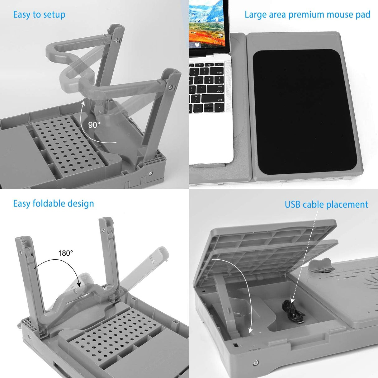 Mesa para computadora portátil escritorio ajustable