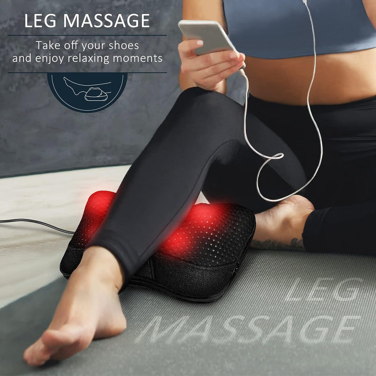 Masajeador VIKTOR JURGEN Shiatsu con Calor y Relaxación