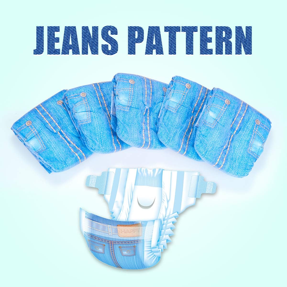 Pañales desechables para perras – Dono Jeans súper absorbentes y suaves para perras