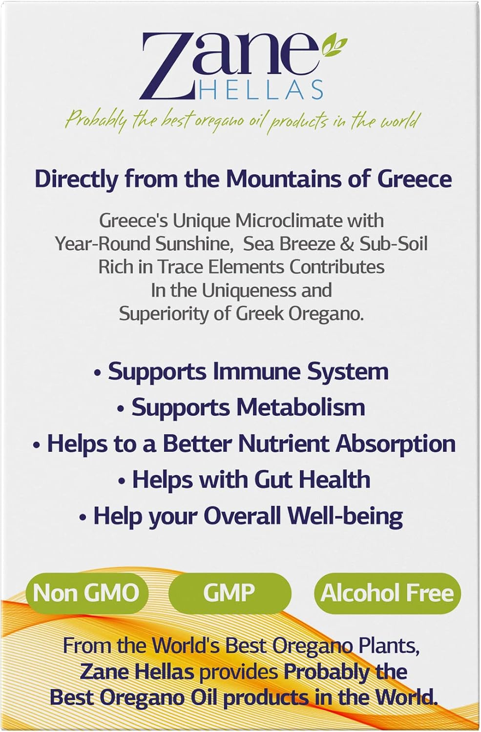 Suplemento 130 mg de Carvacrol - 150 mg de aceite de orégano