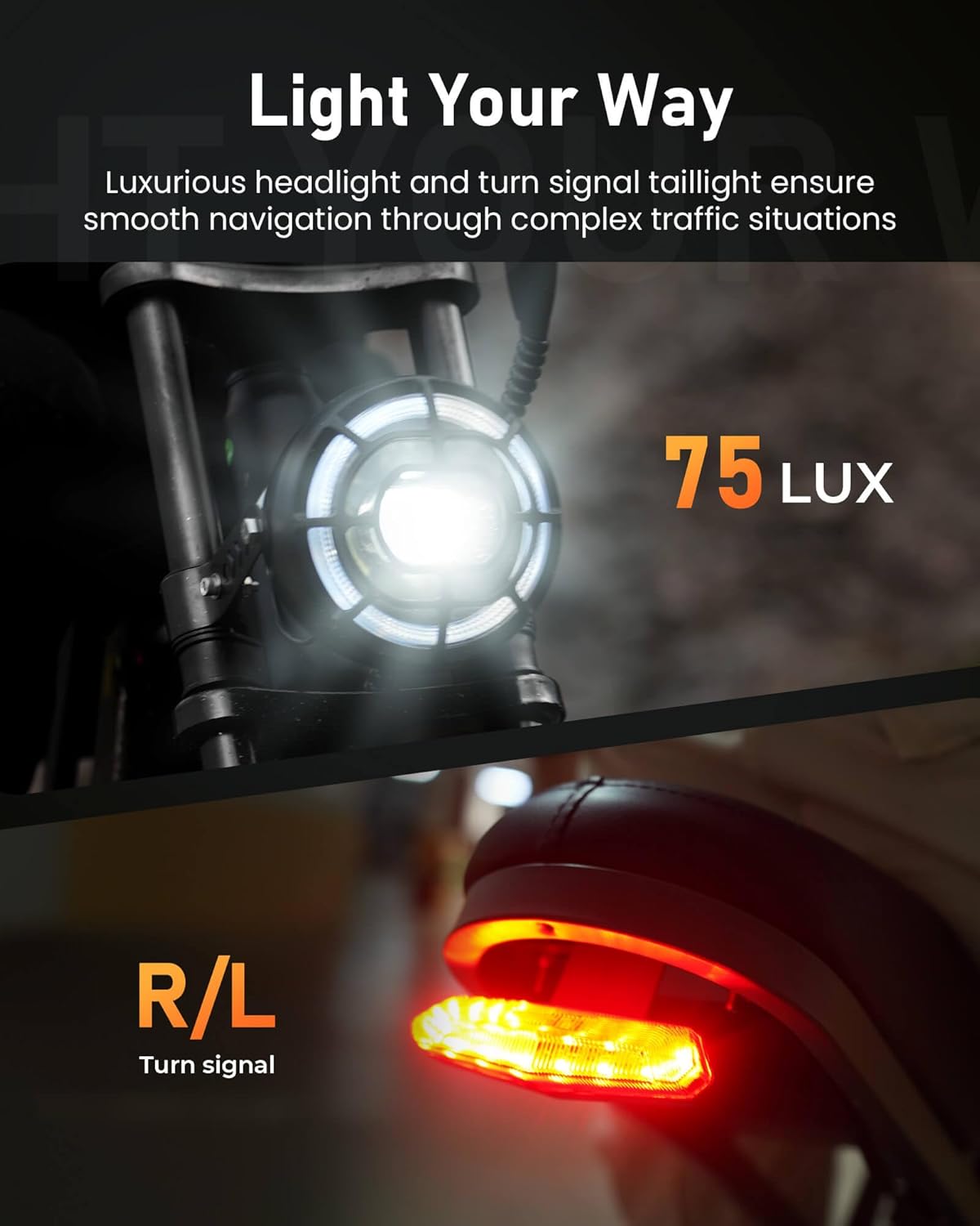 Bicicleta Eléctrica CycHunter 1000W, Doble Batería, 150 Millas