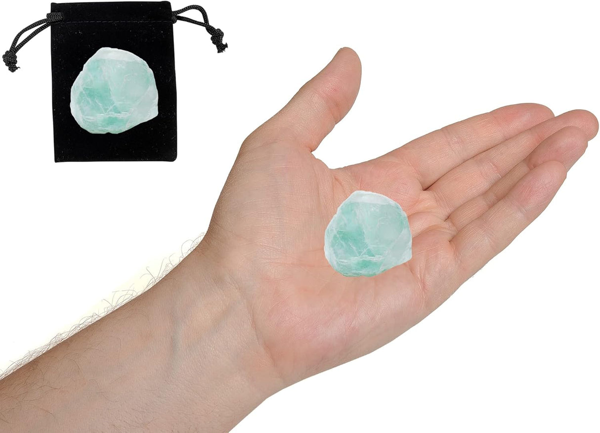 Cristales de Fluorita Crudos, Sanación y Decoración