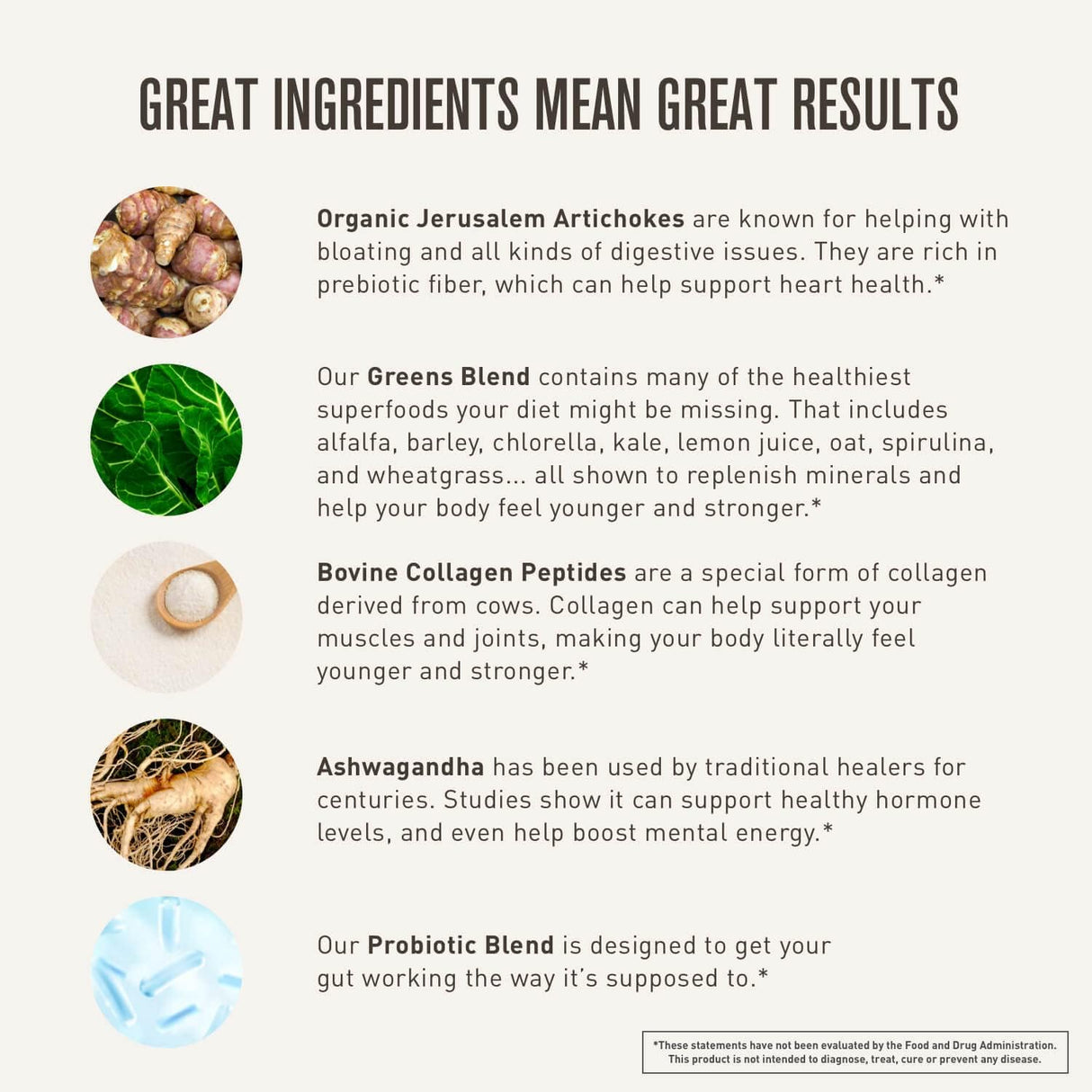 Suplemento Morning Kick en polvo para digestión saludable