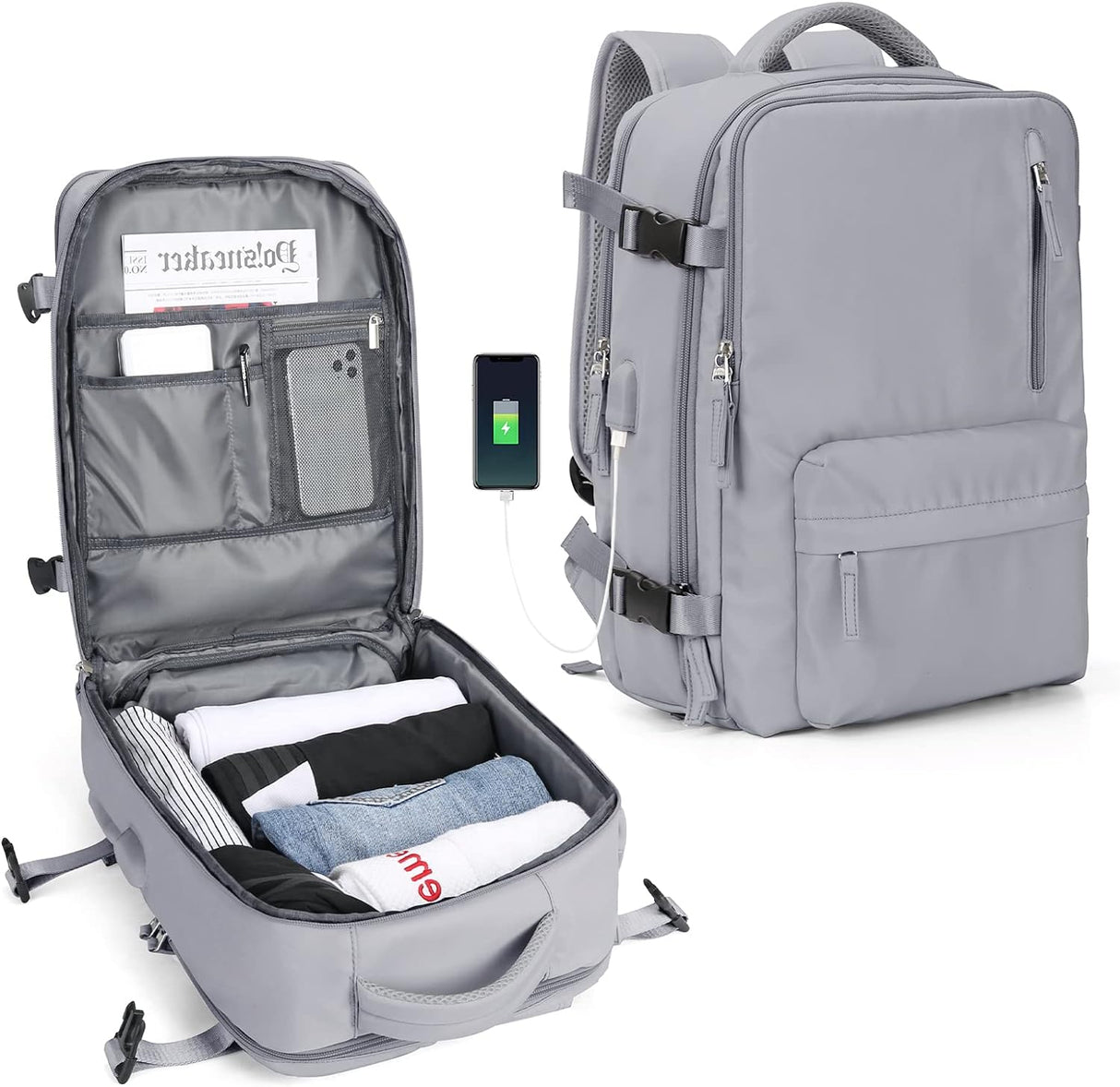 Mochila de Viaje Grande para Laptop Aprobada para Vuelo