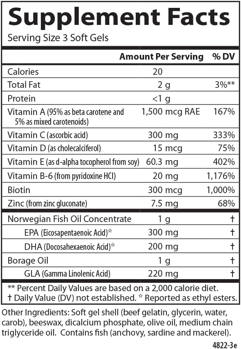Suplementos Carlson Humedad-ojos 180 cápsulas blandas