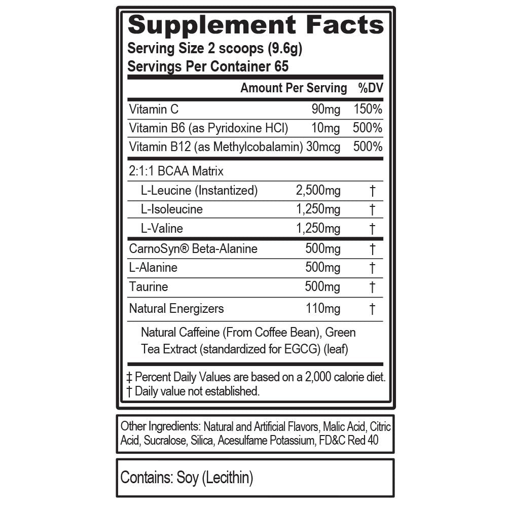 Evlution Nutrition BCAA Energy Suplemento de aminoácidos