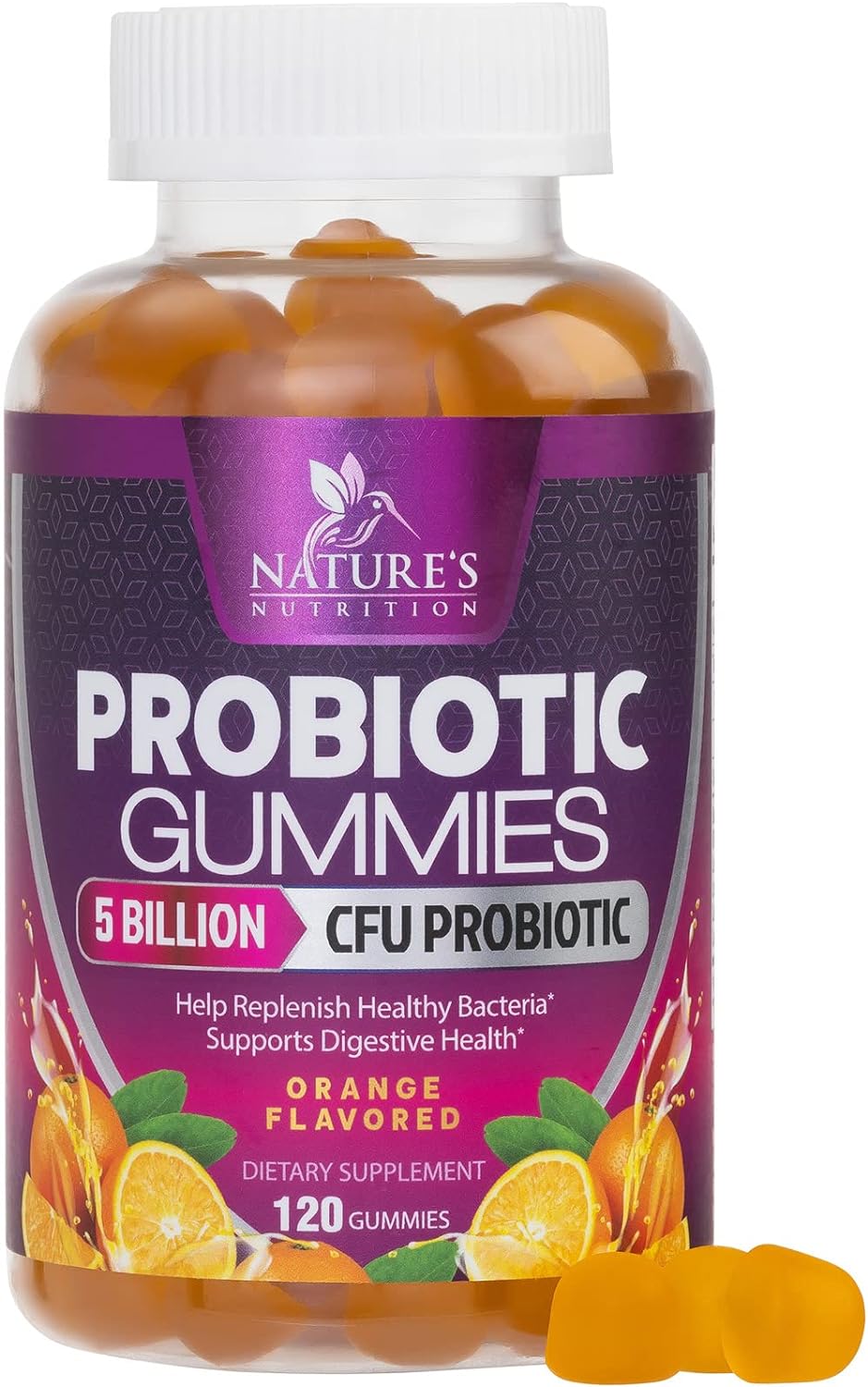 Suplemento Nature's Probióticos extra fuerte 5 mil millones