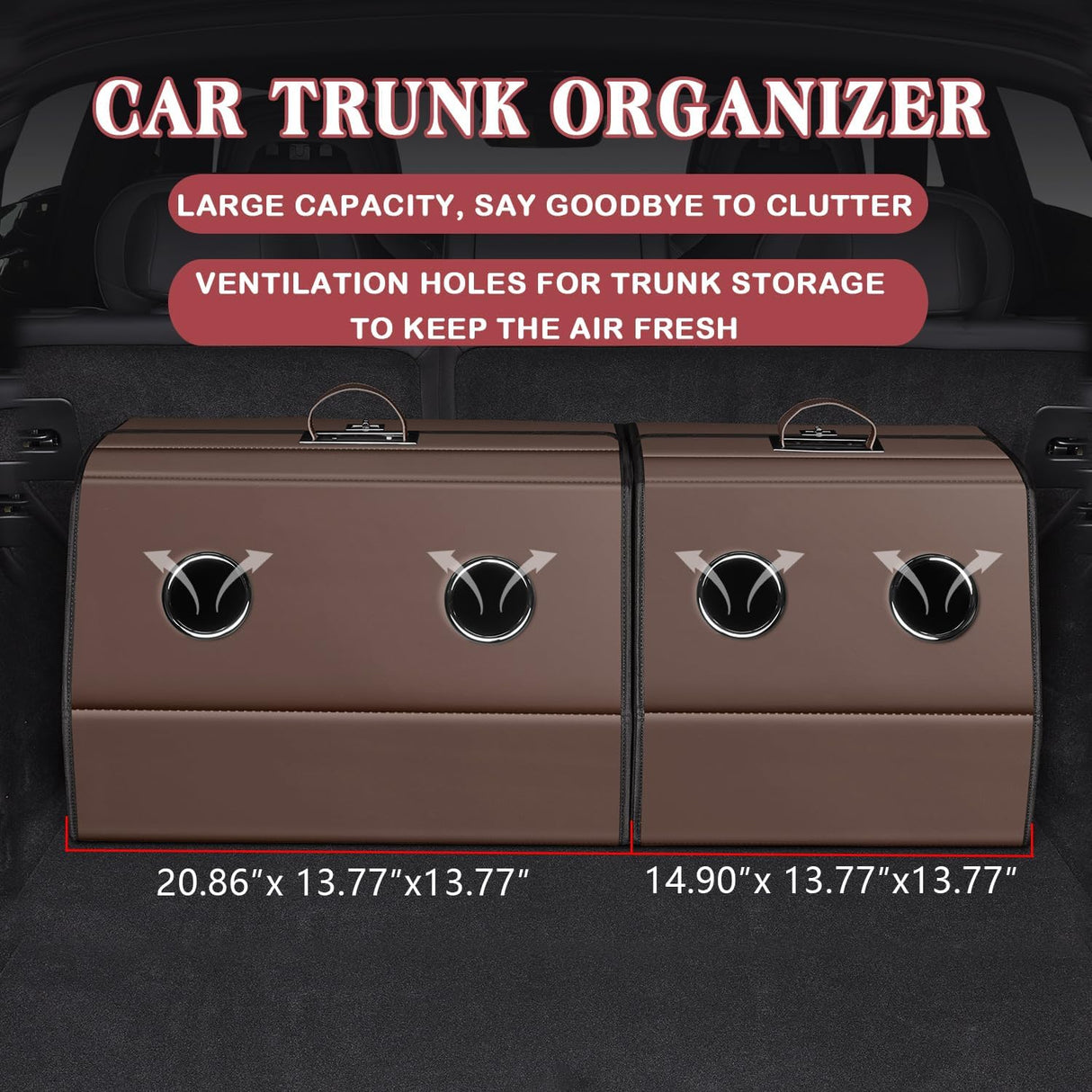 Organizador de Maletero HOLDCY - Impermeable y Ajustable - 14.90