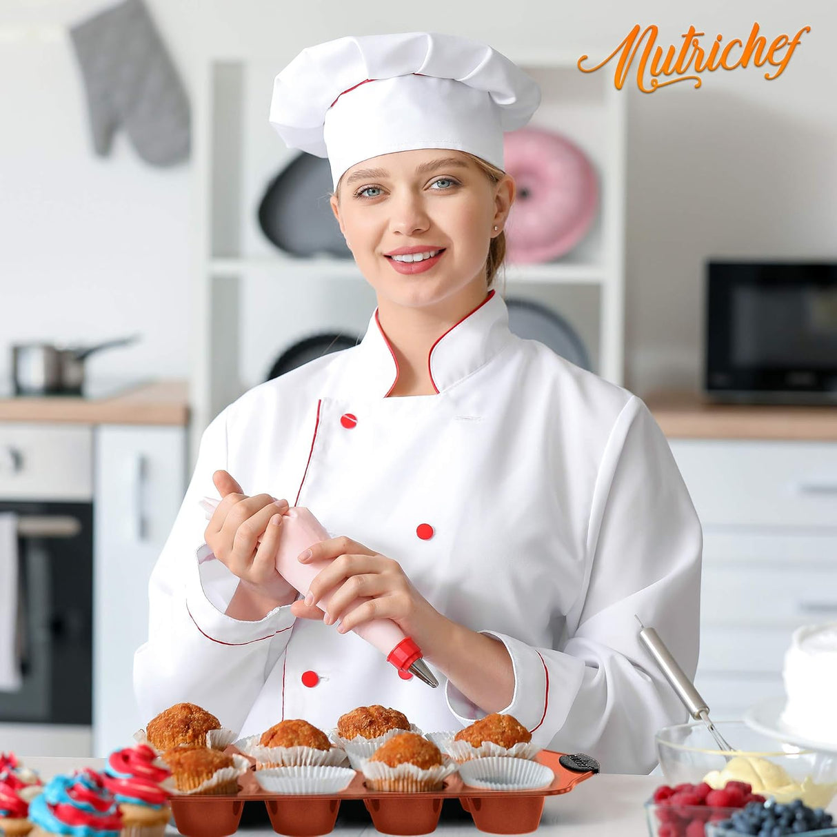 Juego de 10 piezas de utensilios antiadherentes NutriChef