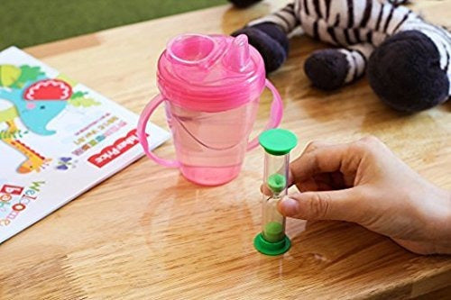 temporizador de reloj de arena plástico de 12 piezas