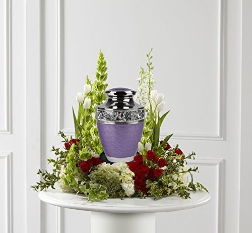 Urna Funeraria De Amor Lavanda Grande De 4u Para
