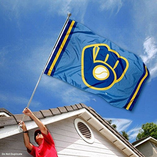 Bandera para fans con logotipo retro