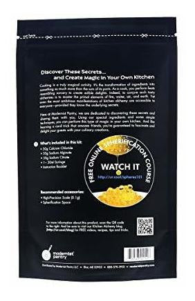 Kit De Esferificación gastronomía Molecular