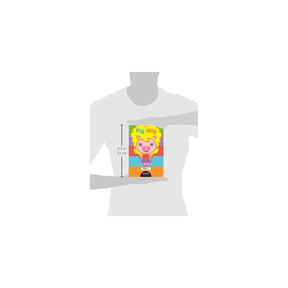 Flip-a-Word: Peluca de cerdo - libro infantil