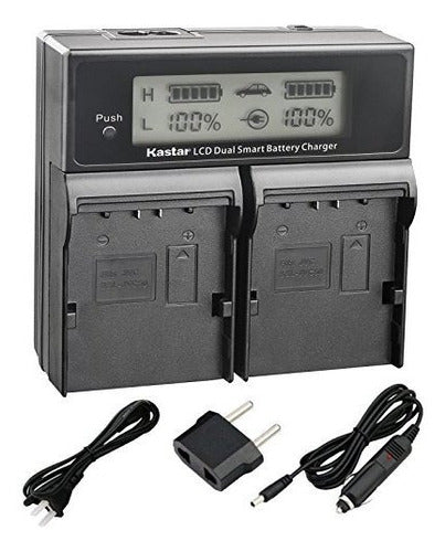Cargador rápido LCD Dual Smart