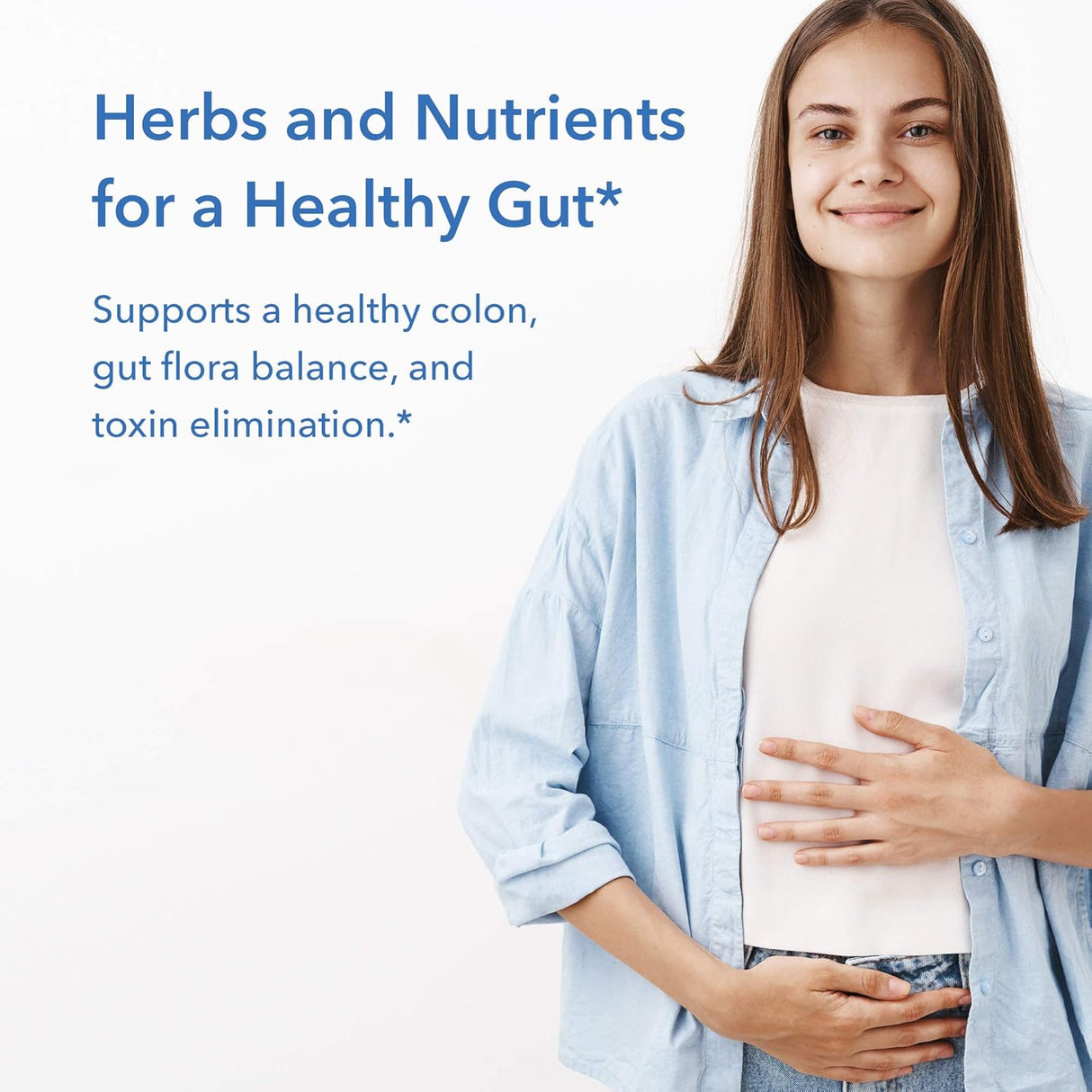 Suplemento Gastro Cleanse - Allergy Research Group, 100 cápsulas