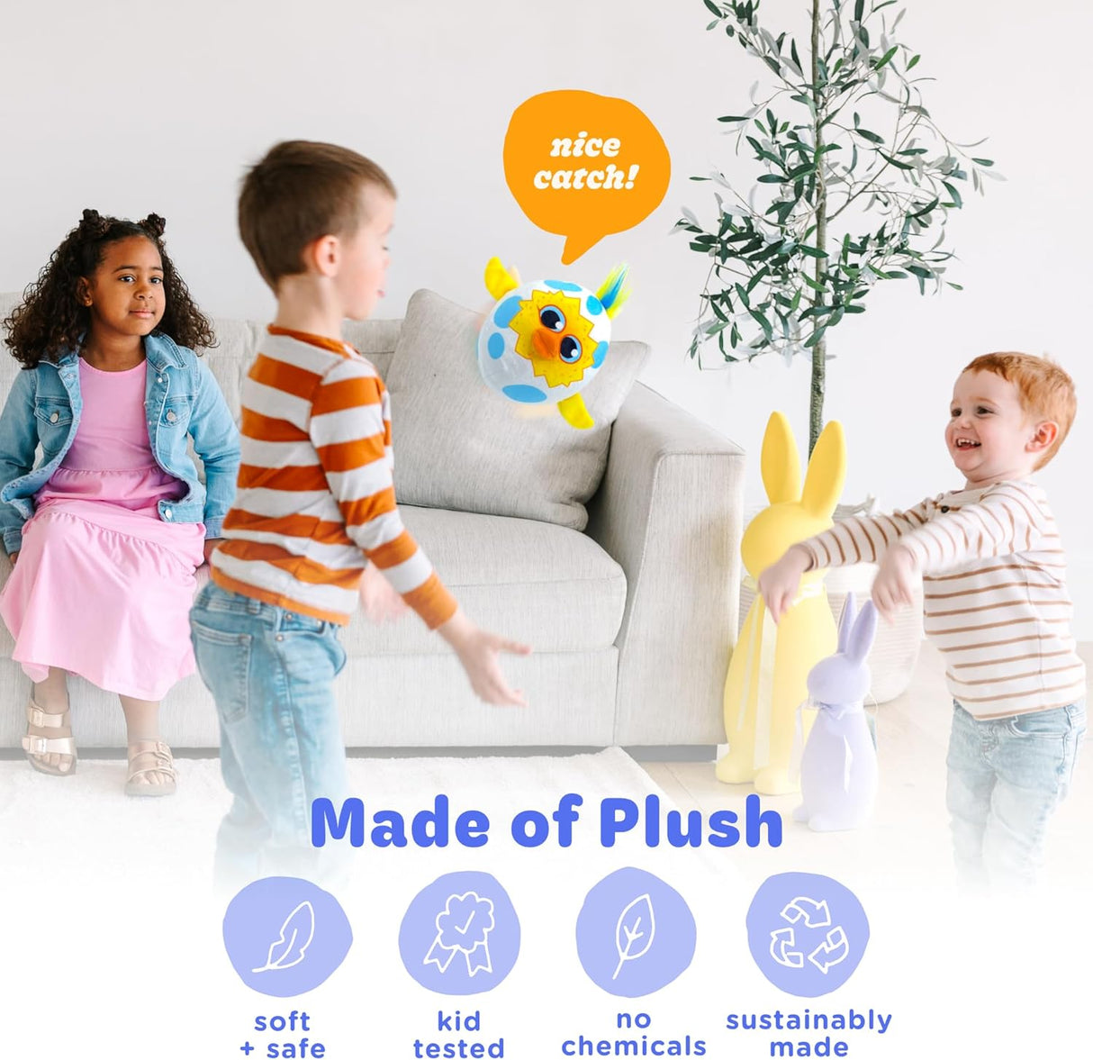 Juego Activo Egg Toss de Move2Play para Niños y Niñas 3+