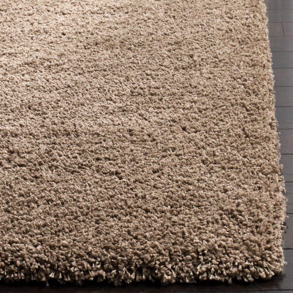 Alfombra shag premium cuadrada de 5'3, modelo SG151