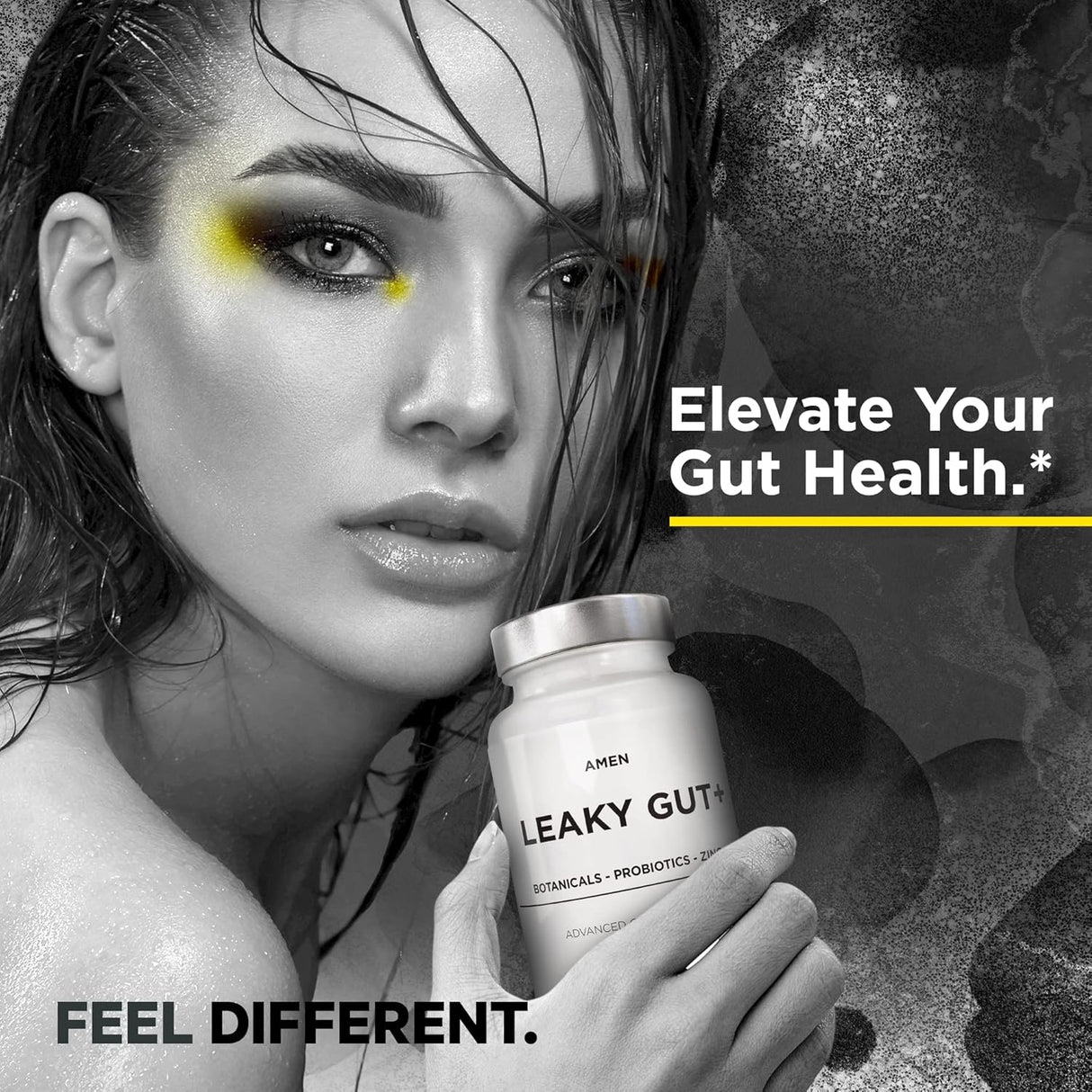 Suplemento Leaky Gut - Amen - Vegan, Probióticos, 90 cápsulas