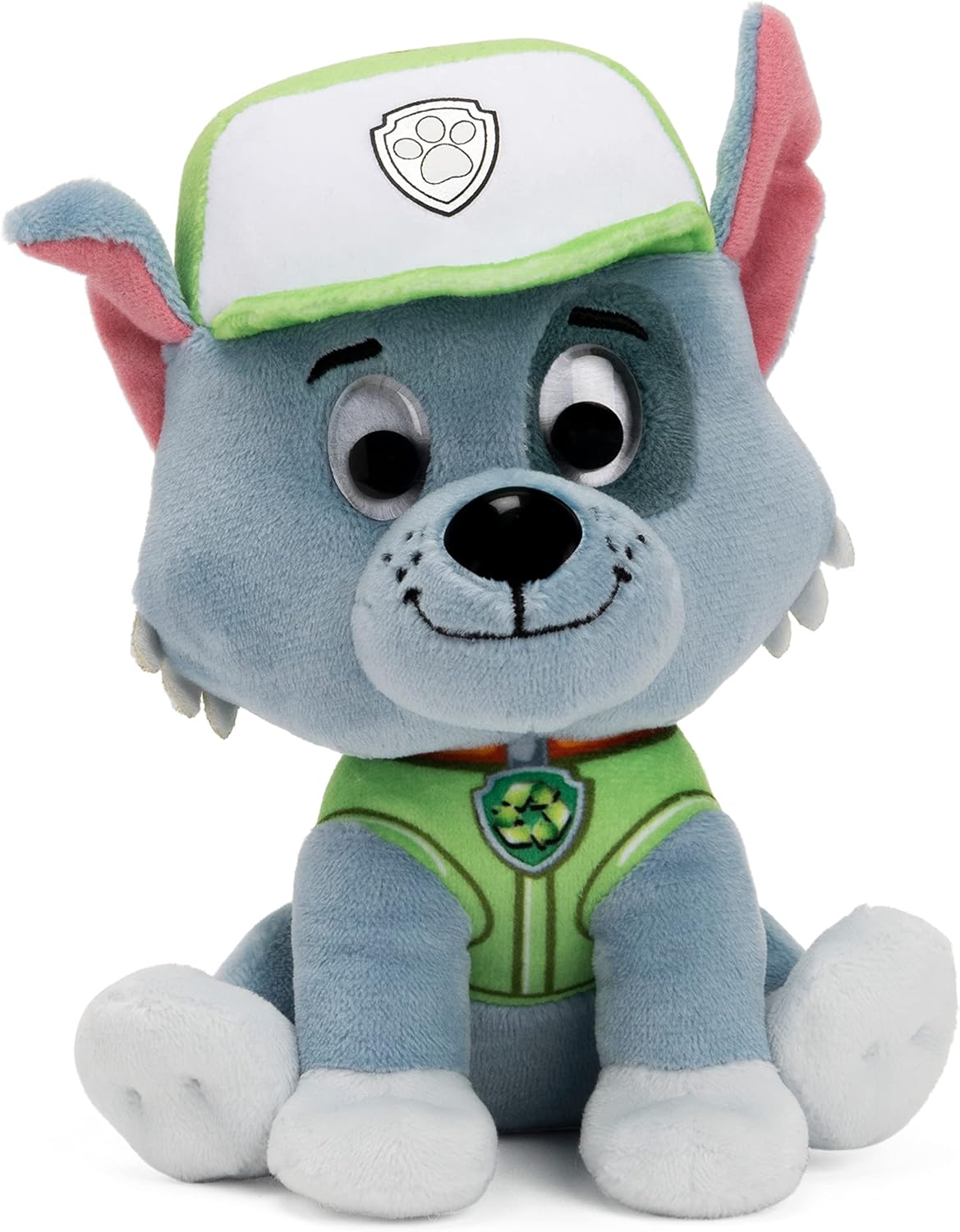 Peluche Rocky con Uniforme de Paw Patrol 6 pulgadas