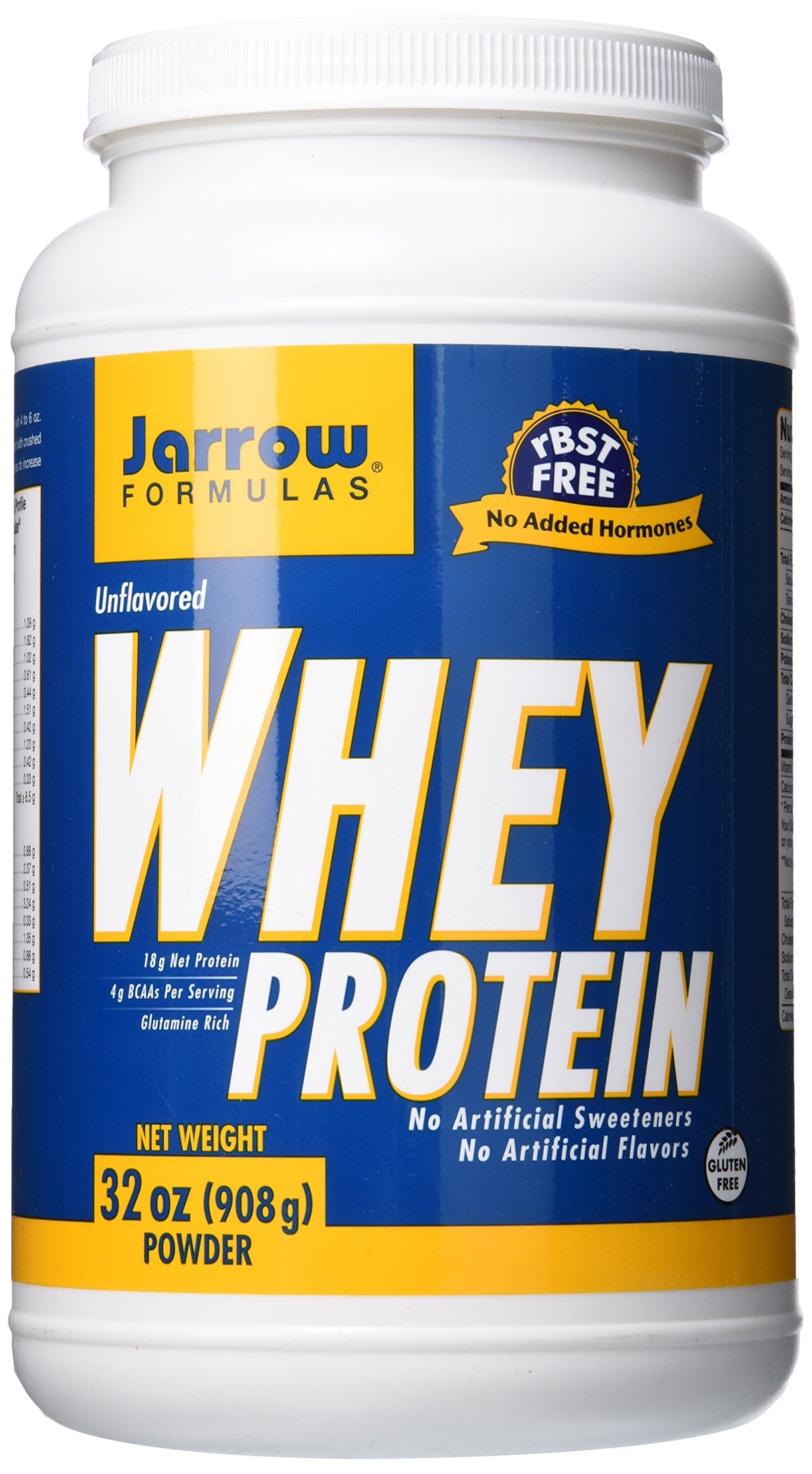 Jarrow Formulas Whey Protein, apoya el desarrollo muscular