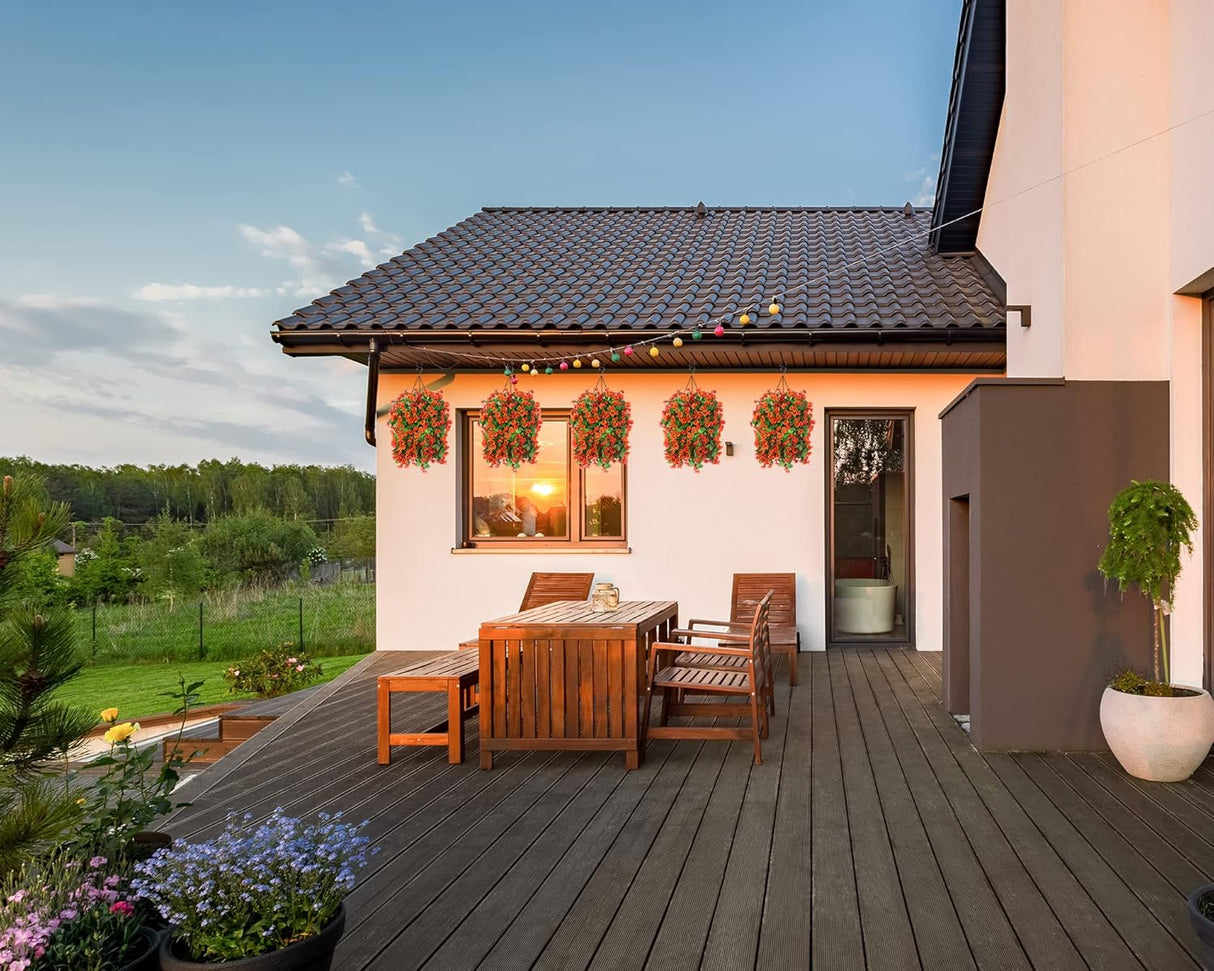 Arreglo Floral Artificial en Cesta de 12 pulgadas, Modelo: 1234