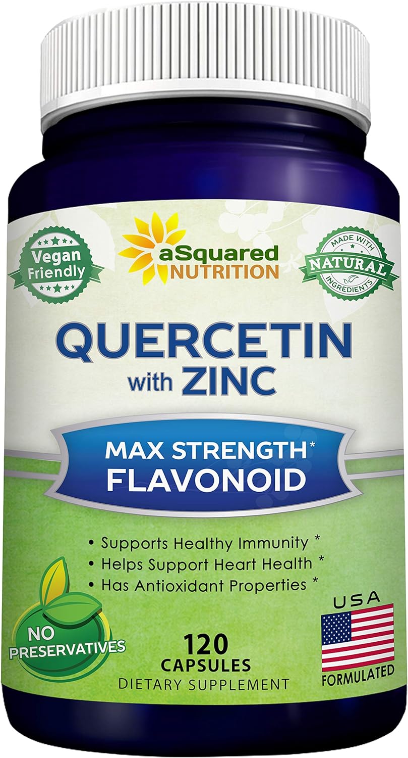 Suplemento Nutrition Quercetina 1000 mg de zinc – 120 cáp