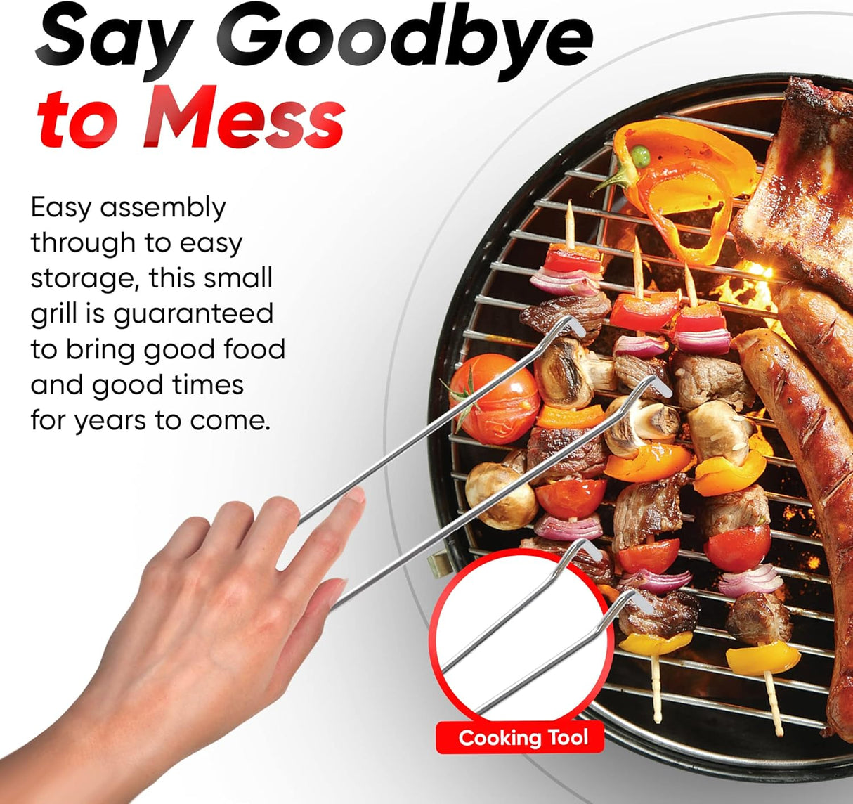 Parrilla Portátil Gas One 14 con tapa y sistema de ventilación