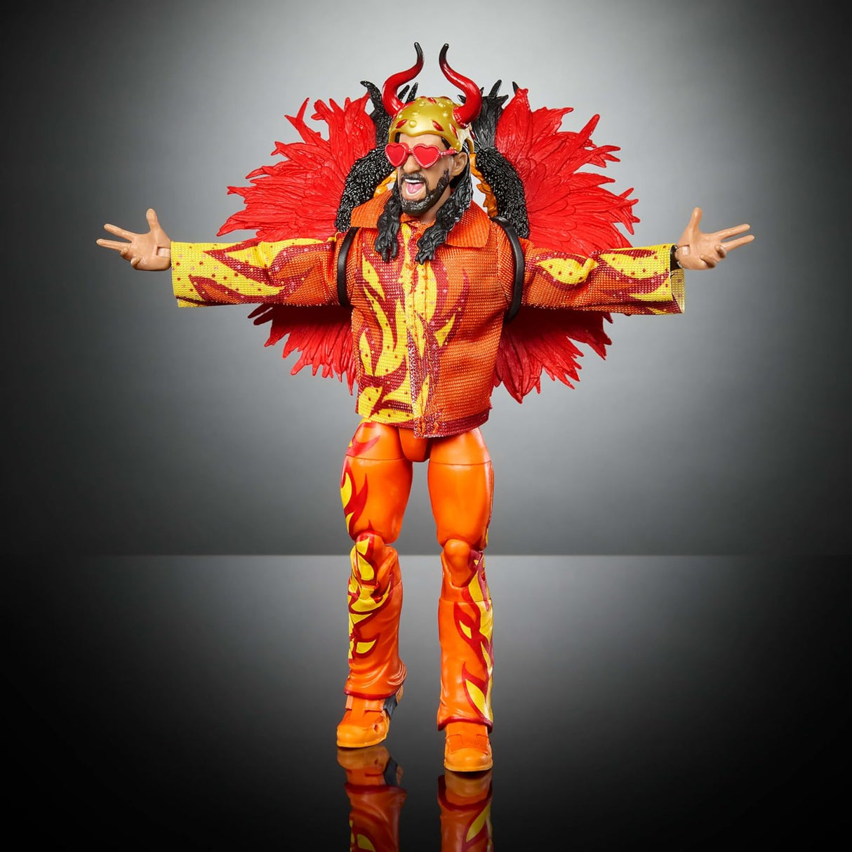 Figura de acción WWE Ultimate Edition Mattel, Seth Rollins, accesorios intercambiables