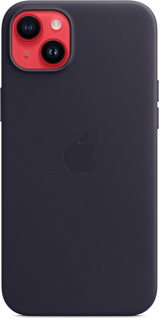 Apple Funda de cuero para iPhone 14 Plus con MagSafe - Tinta