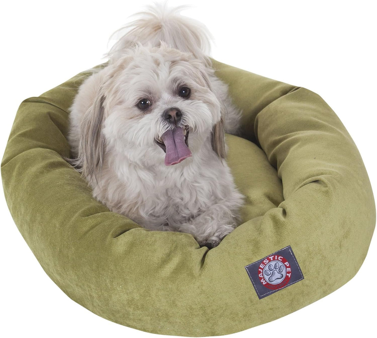 Cama Redonda para Perro Majestic Pet, Suave y Lavable, 24