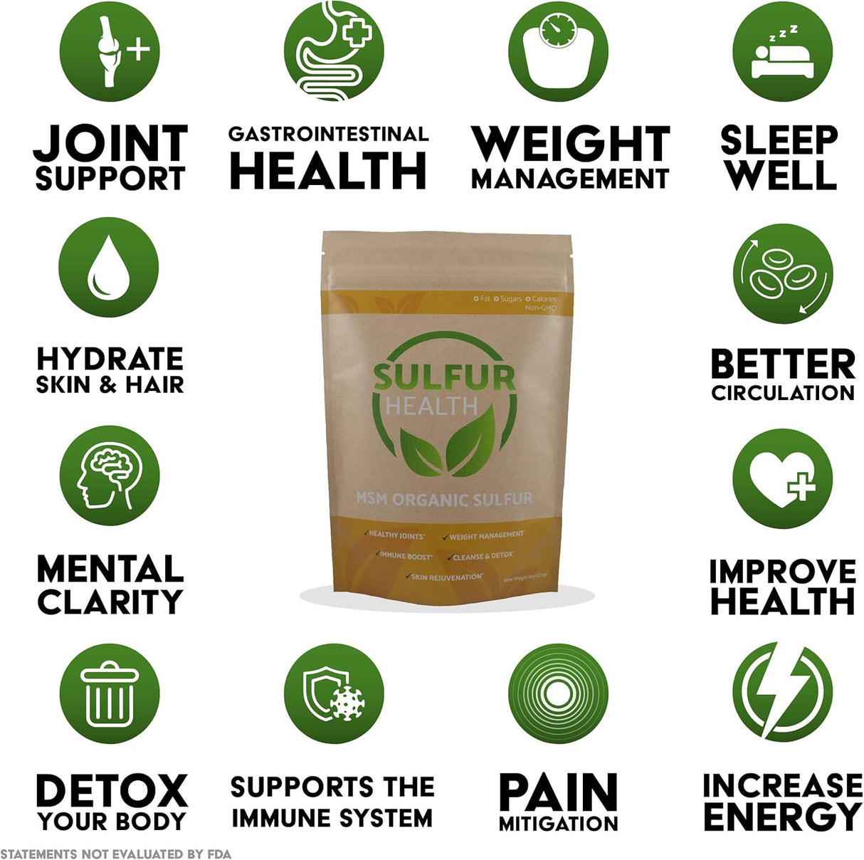 Suplementos Alimenticios MSM puro