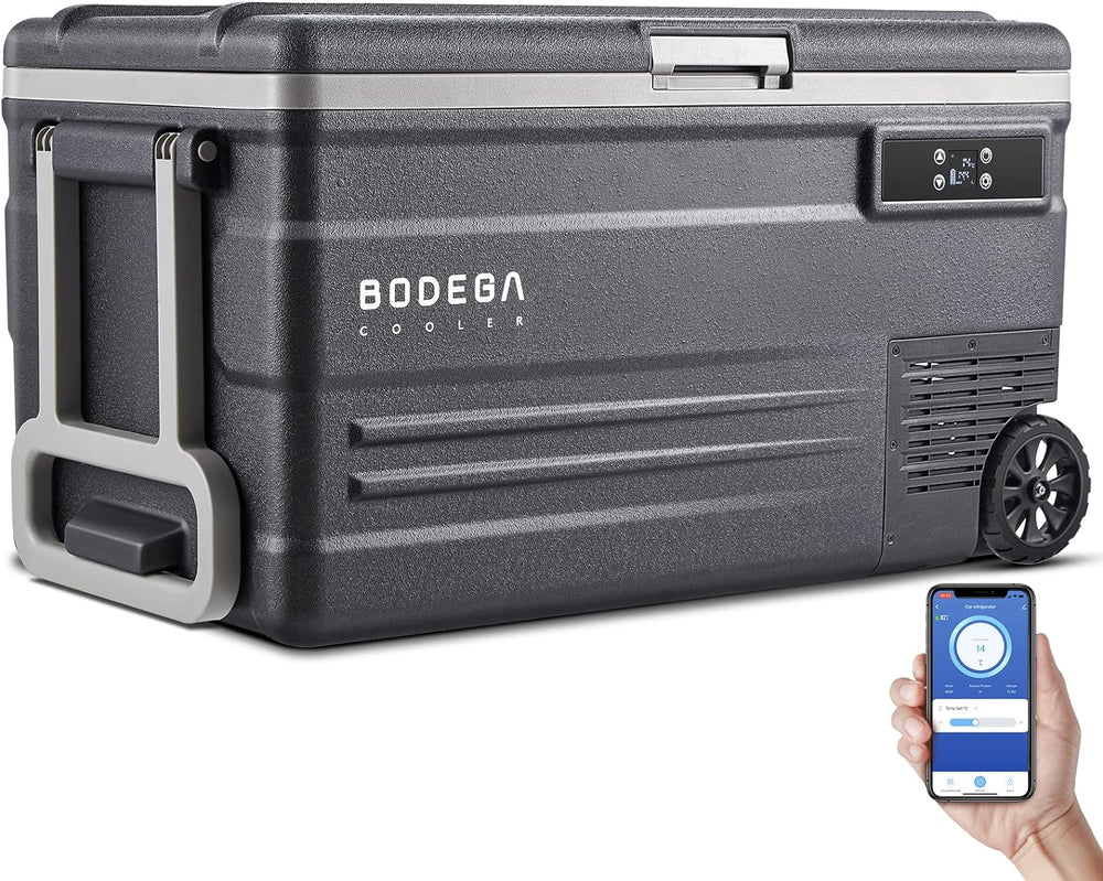 Refrigerador de coche de automóvil portátil RV con control