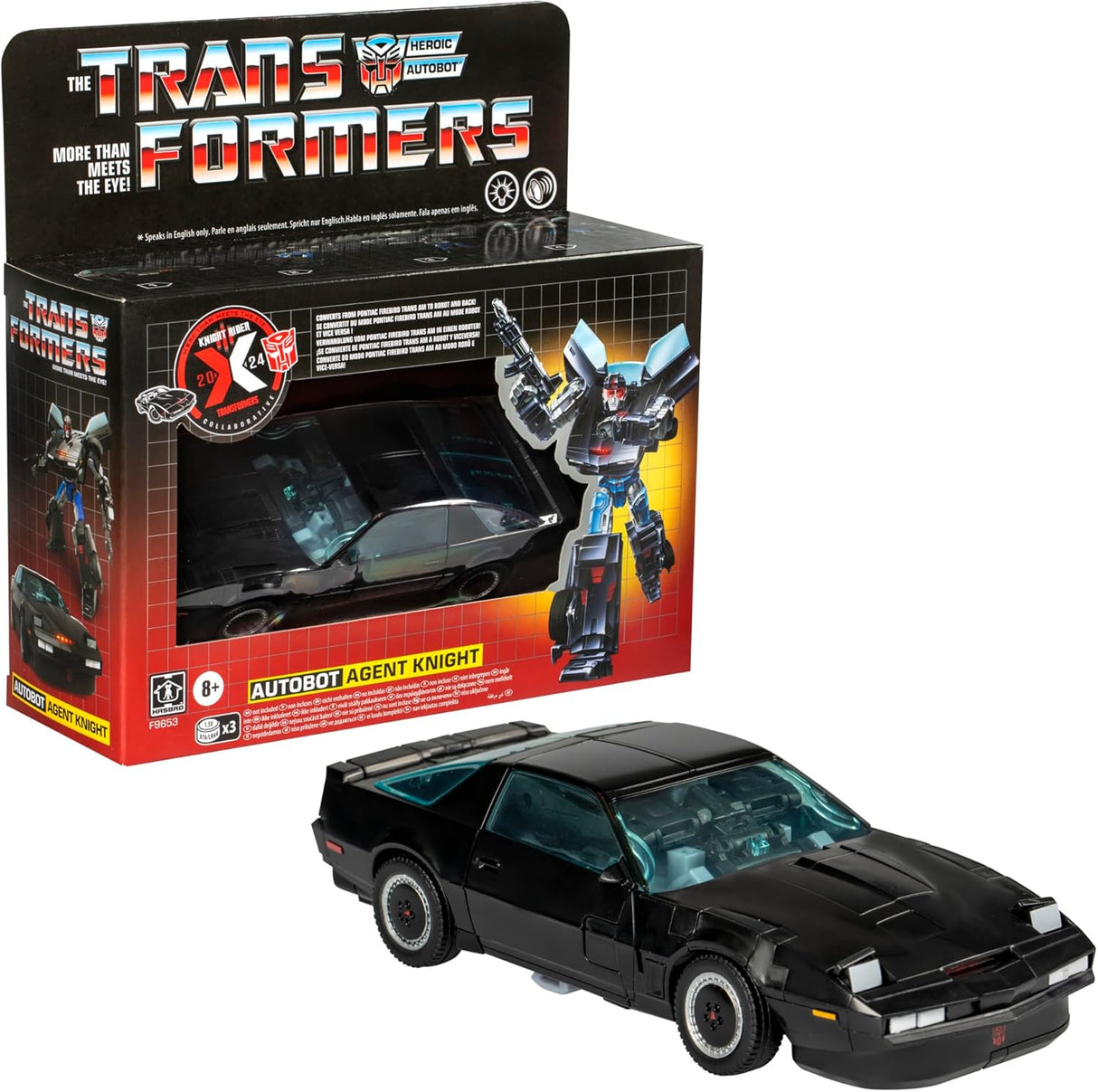 Figura de Acción Transformers Knight Rider, 6.5 Autobot Agent