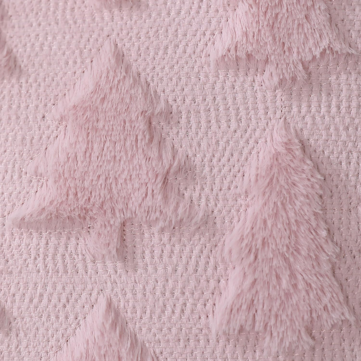 Cojines Navideños DFXSZ 18x18 Pulgadas Peluche Faux Fur PTK006D18