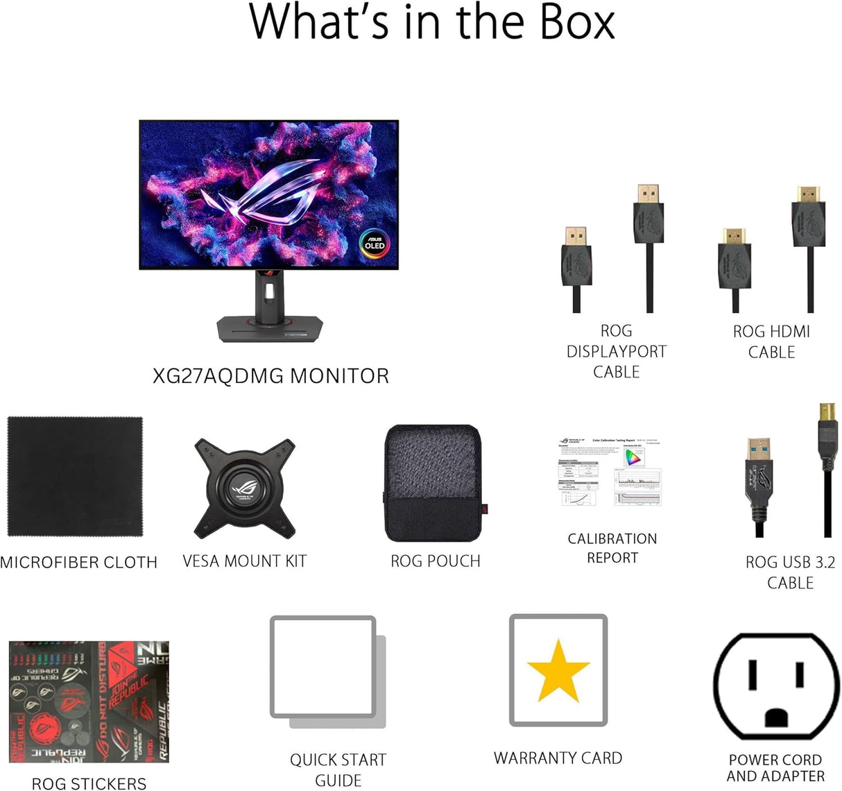 Monitor Gaming ASUS ROG Strix 27 1440P 240Hz XG27AQDMG