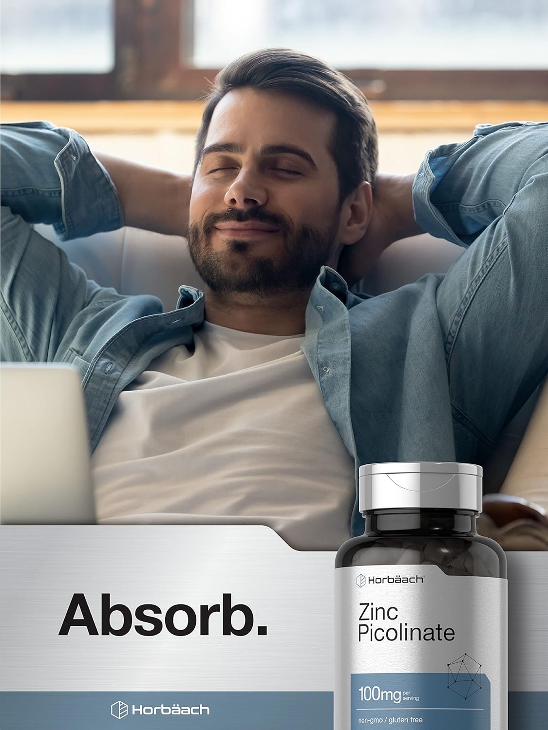 Suplementos Picolinato de zinc 180 und Sin OMG sin gluten