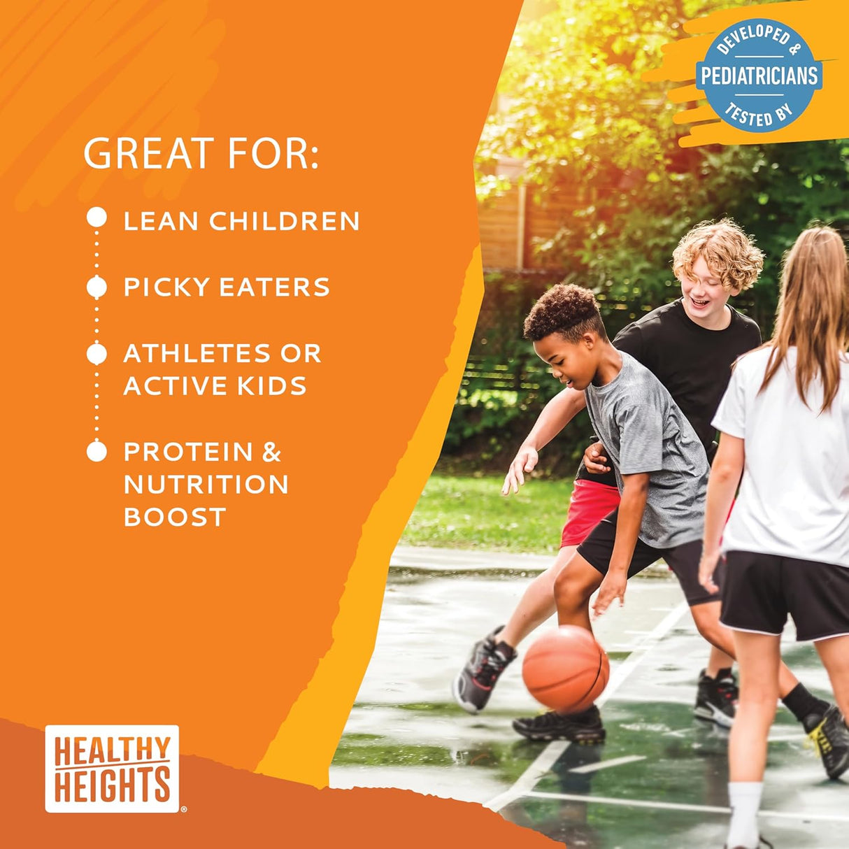 Mezcla de Proteína para Niños Healthy Heights - Alto en Proteínas