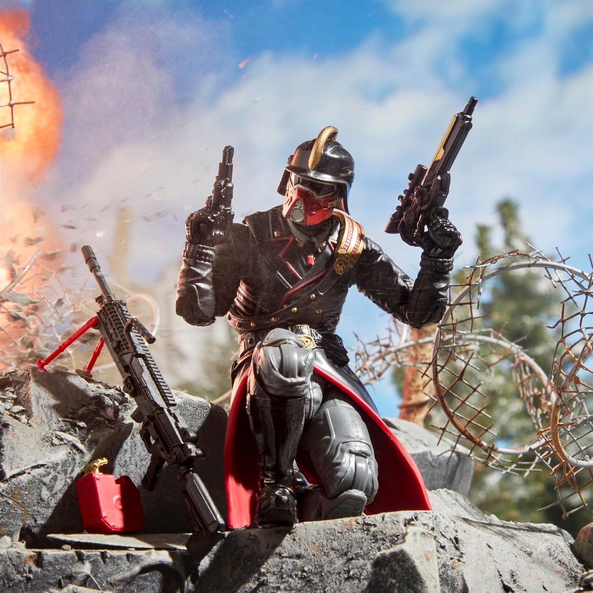 Figura de Acción Iron Grenadier, G.I. Joe, 6 con 12 Accesorios