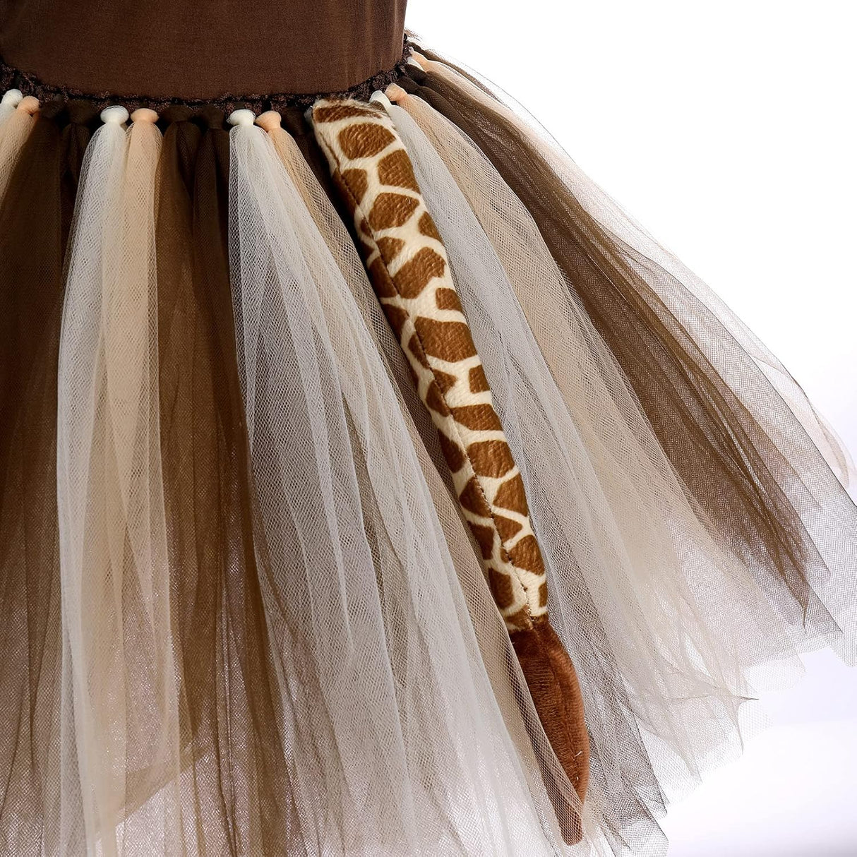 Disfraz de Animales Safari FYMNSI para Niñas con Diadema y Cola