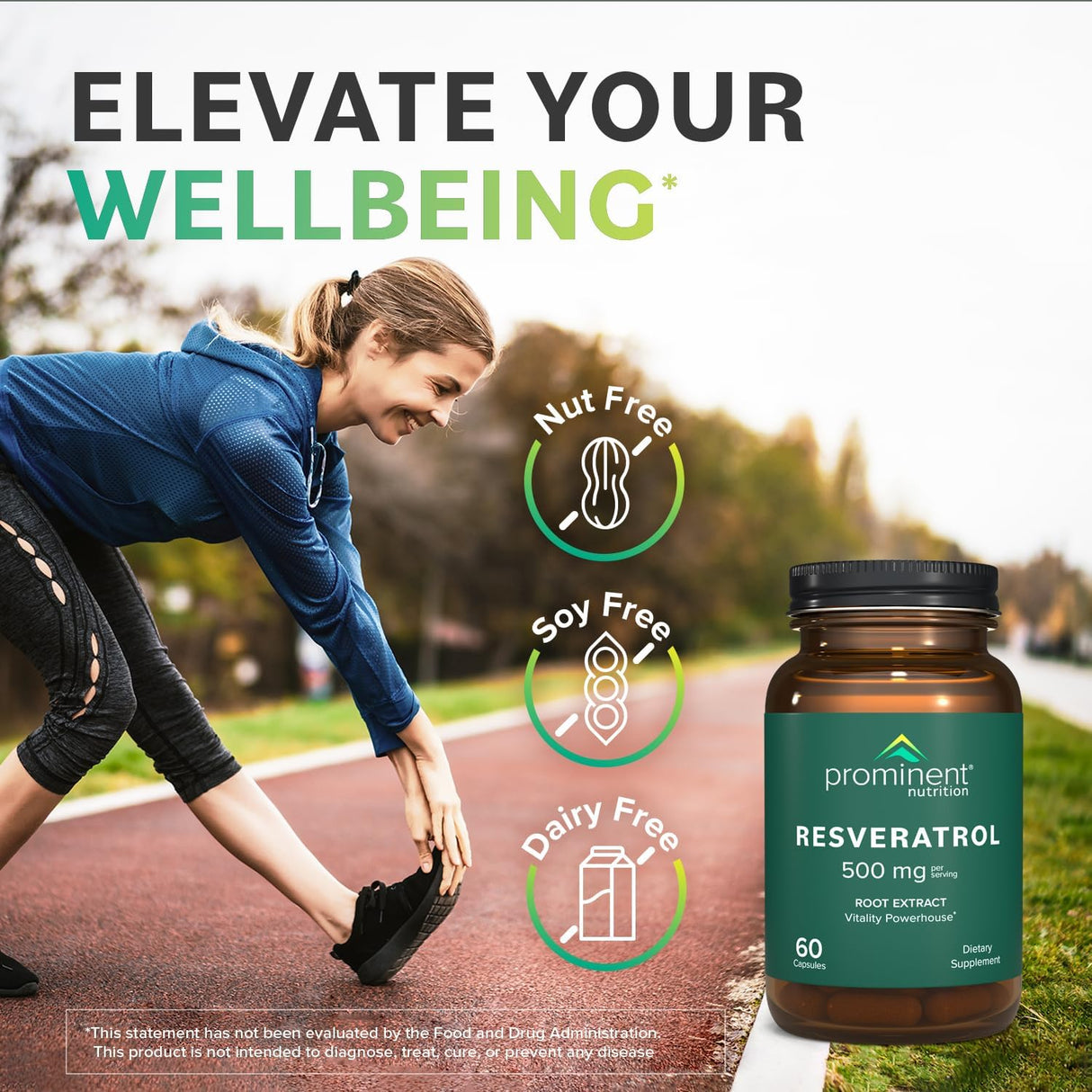 Suplemento Resveratrol Trans-resveratrol 98% puro japonés